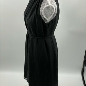 PinkBlush | Black Chiffon Maternity Dress sz. S